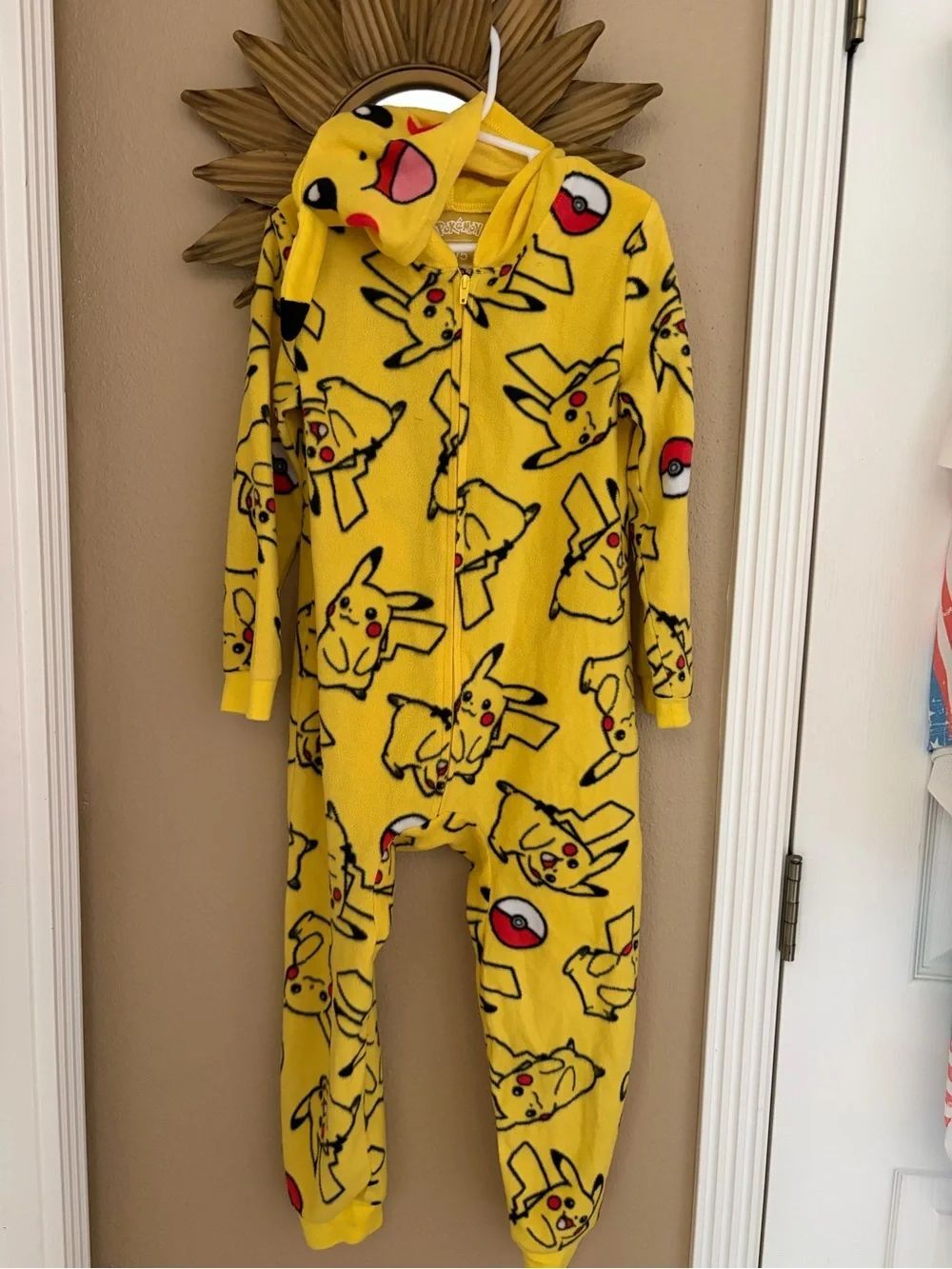 Pokemon Kids Hooded Onesie 4/5 T
